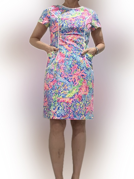 Lilly Pulitzer Dresses & Skirts - Lilly Pulitzer Coralynn Shift Dress in the "Multi Pop Up 60 Animals" print